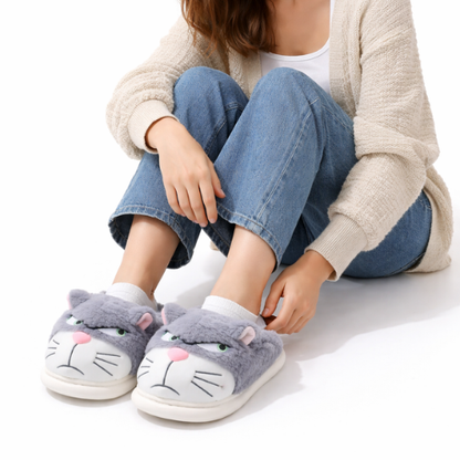 PANTOUFLES CHAT COCOONING